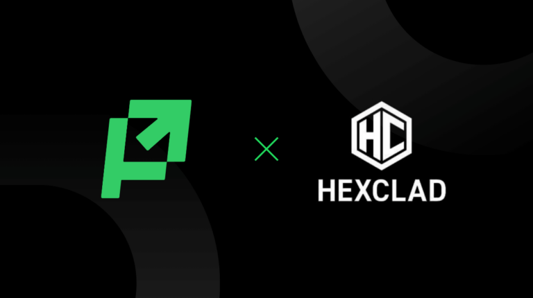 prescient hexclad case study header image with both logos