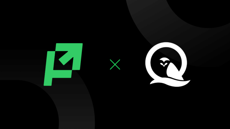 prescient quiet owl case study header image with both logos