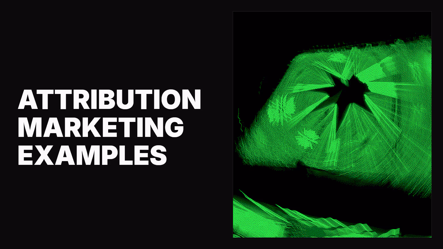 Attribution marketing example: journey, models, and results