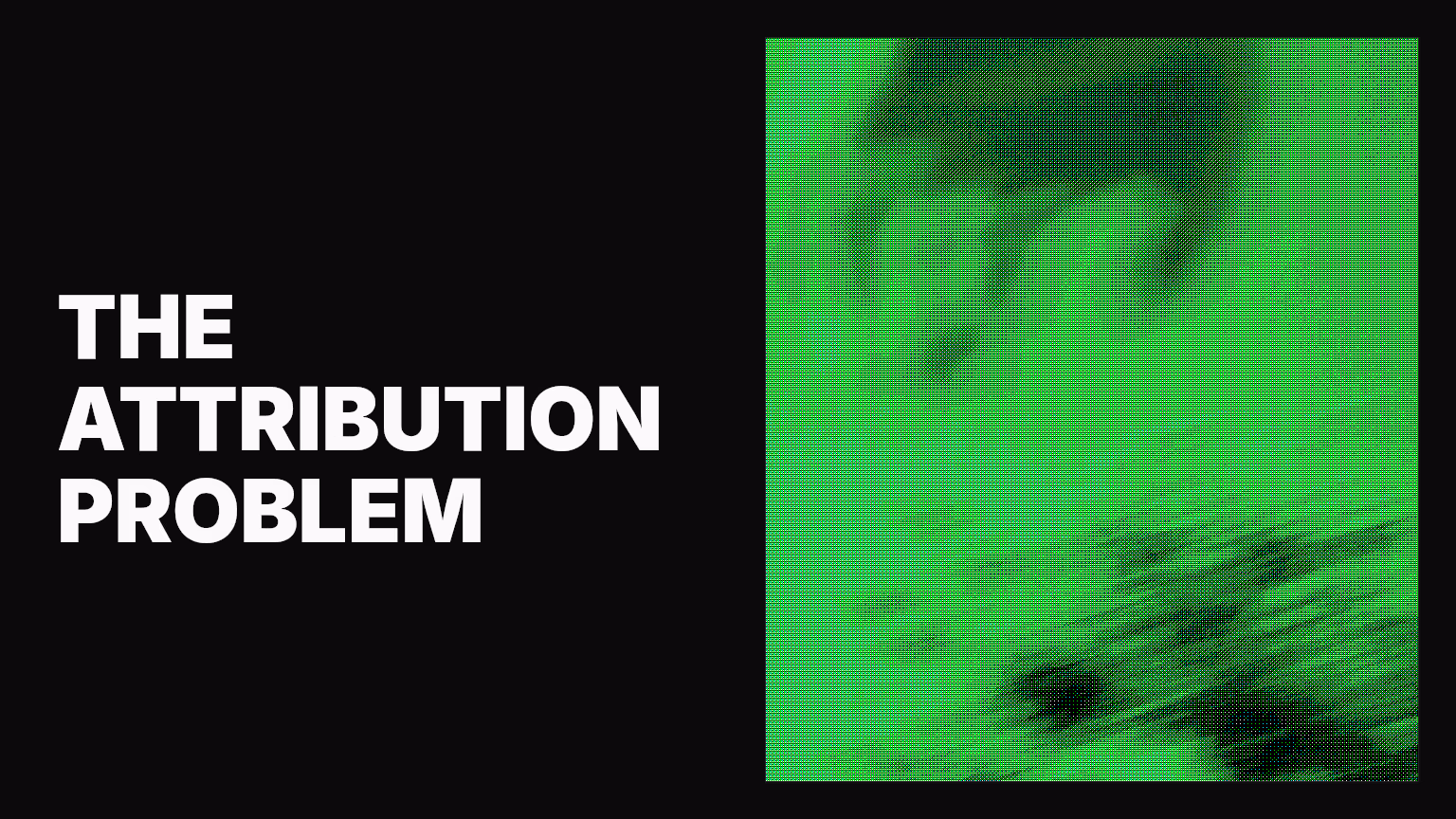 The attribution problem: Why we keep blaming the wrong cause
