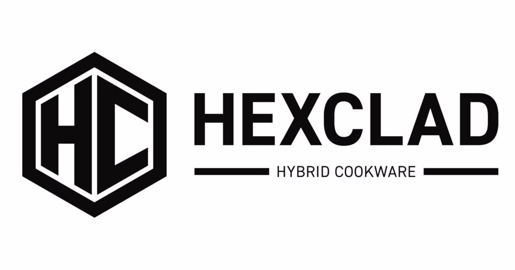 HexClad cookware logo and case study header