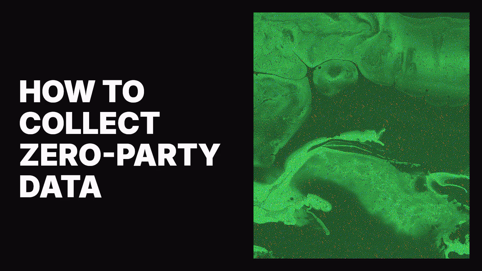 How to collect zero-party data: Strategies and best practices