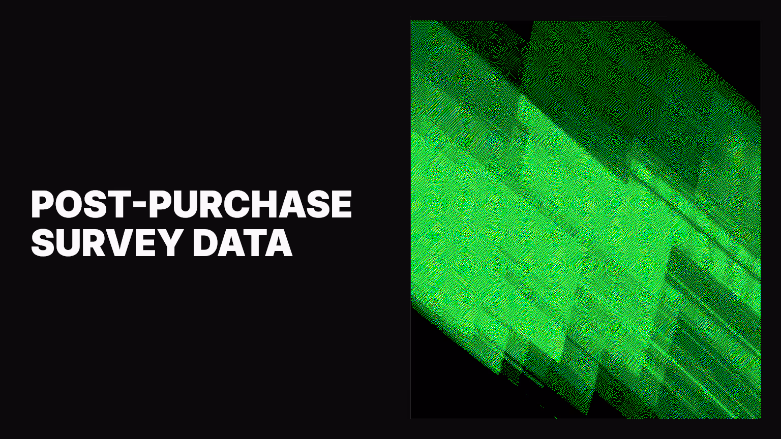 How to use post-purchase survey data in marketing measurement