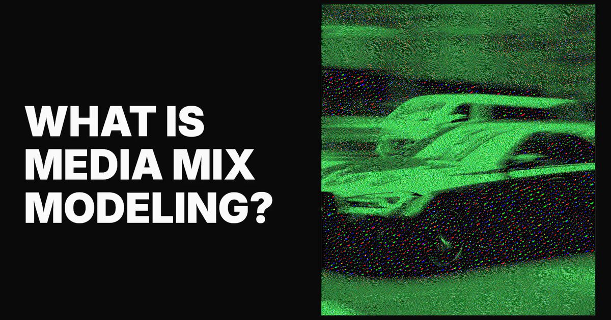 What is media mix modeling (MMM)?