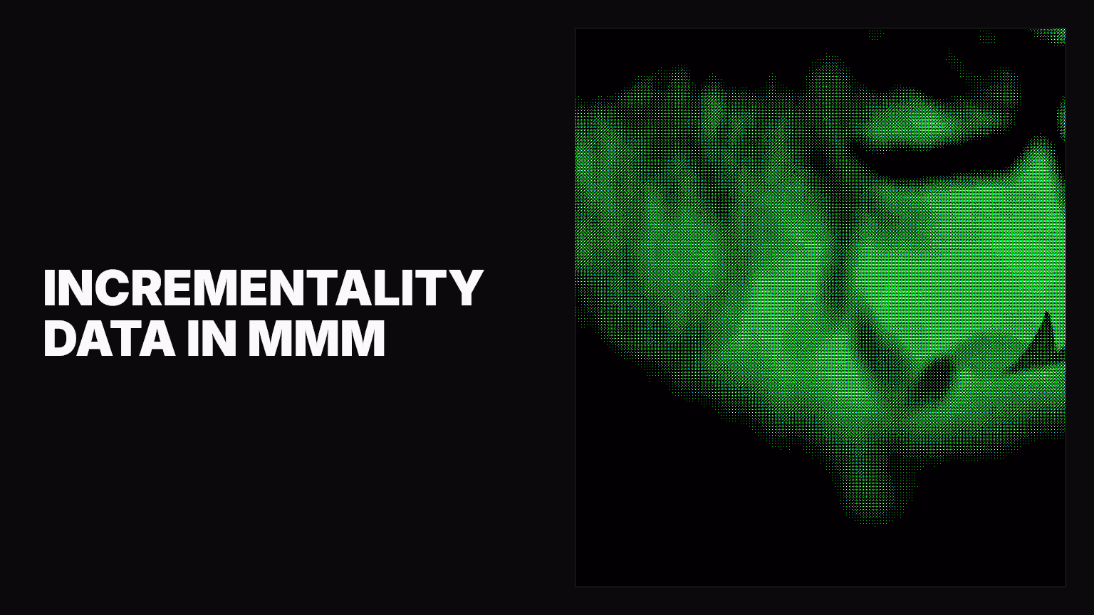 Using incrementality data with Prescient’s MMM