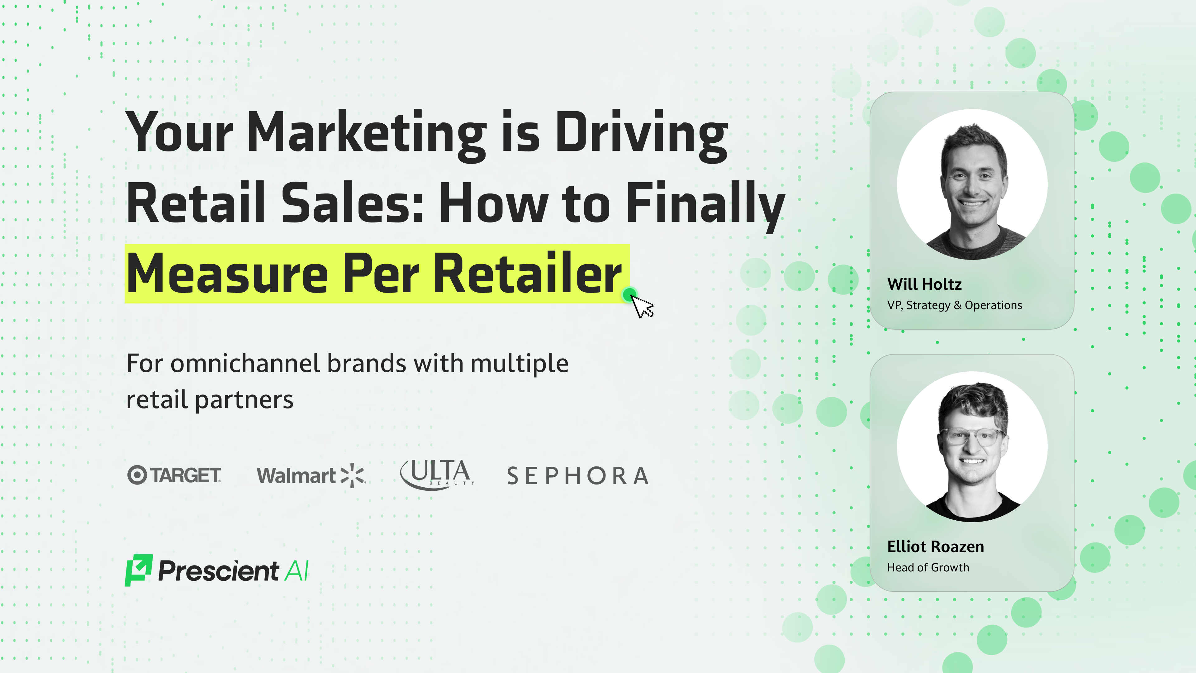 Your Marketing is Driving Retail Sales: How to Finally Measure Per Retailer