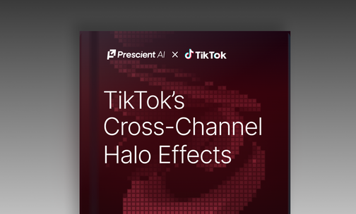 TikTok's Cross-Channel Halo Effects benchmark