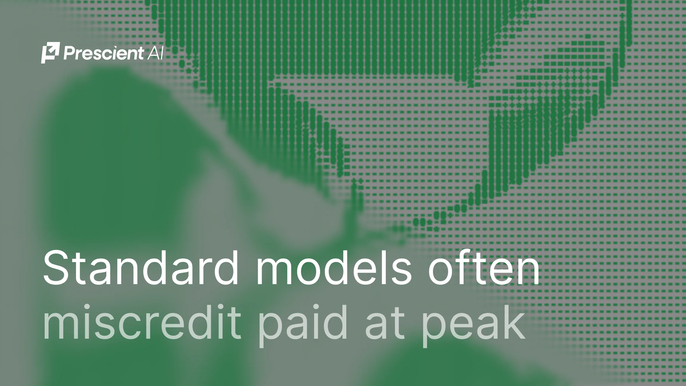Standard models don't always credit paid correctly at peak.