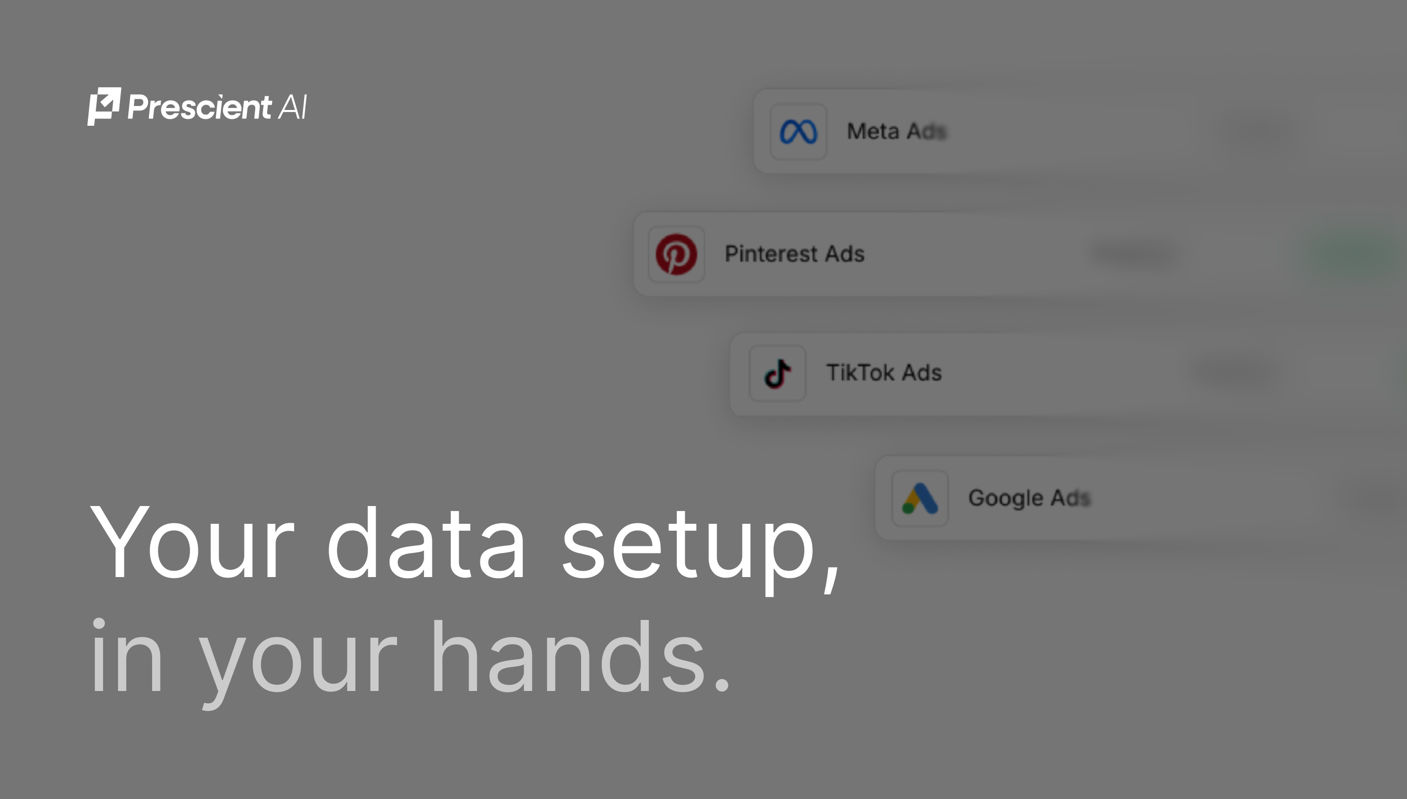 See your model. Own your data.