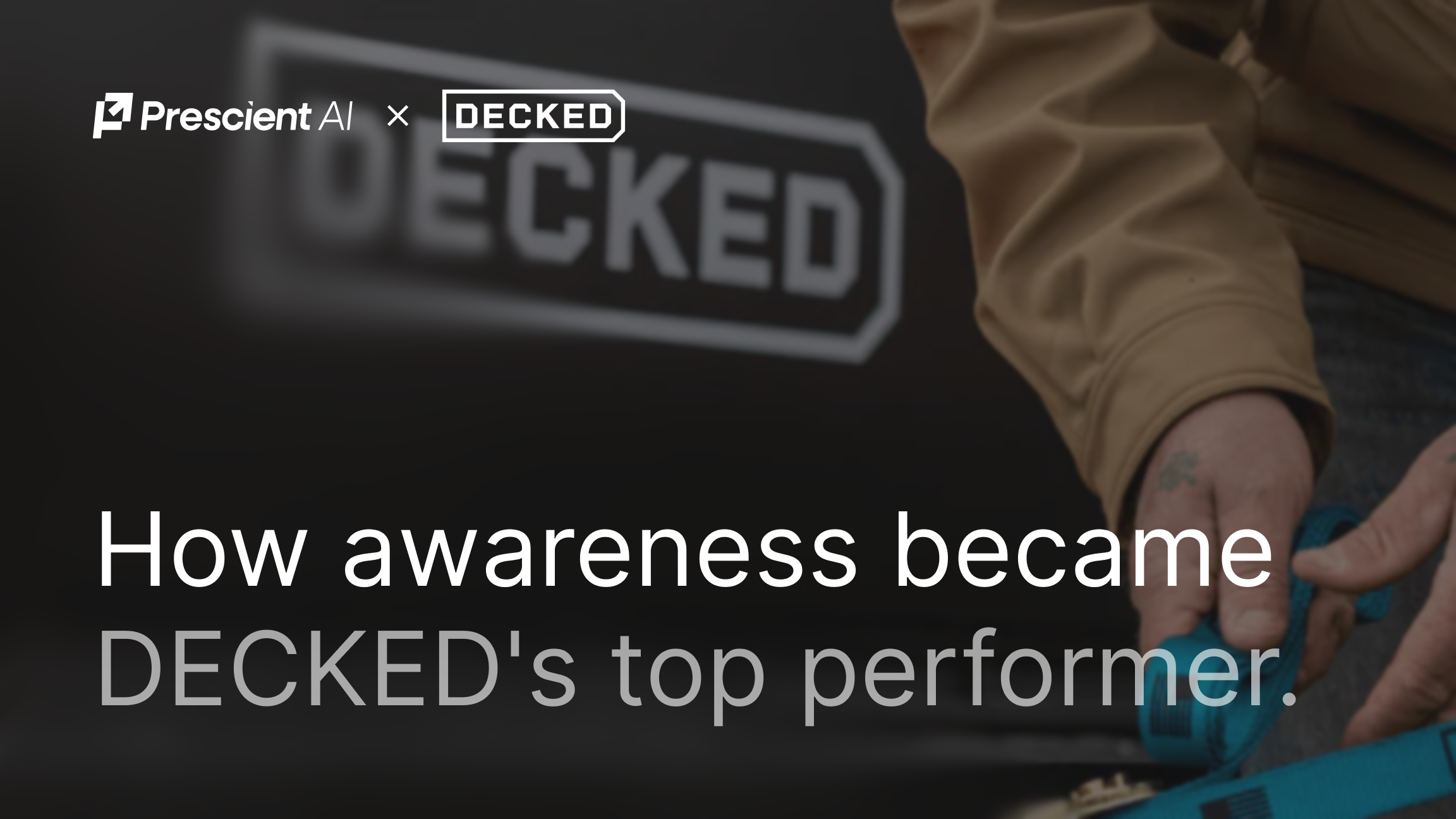 How DECKED found awareness was their best performance tactic