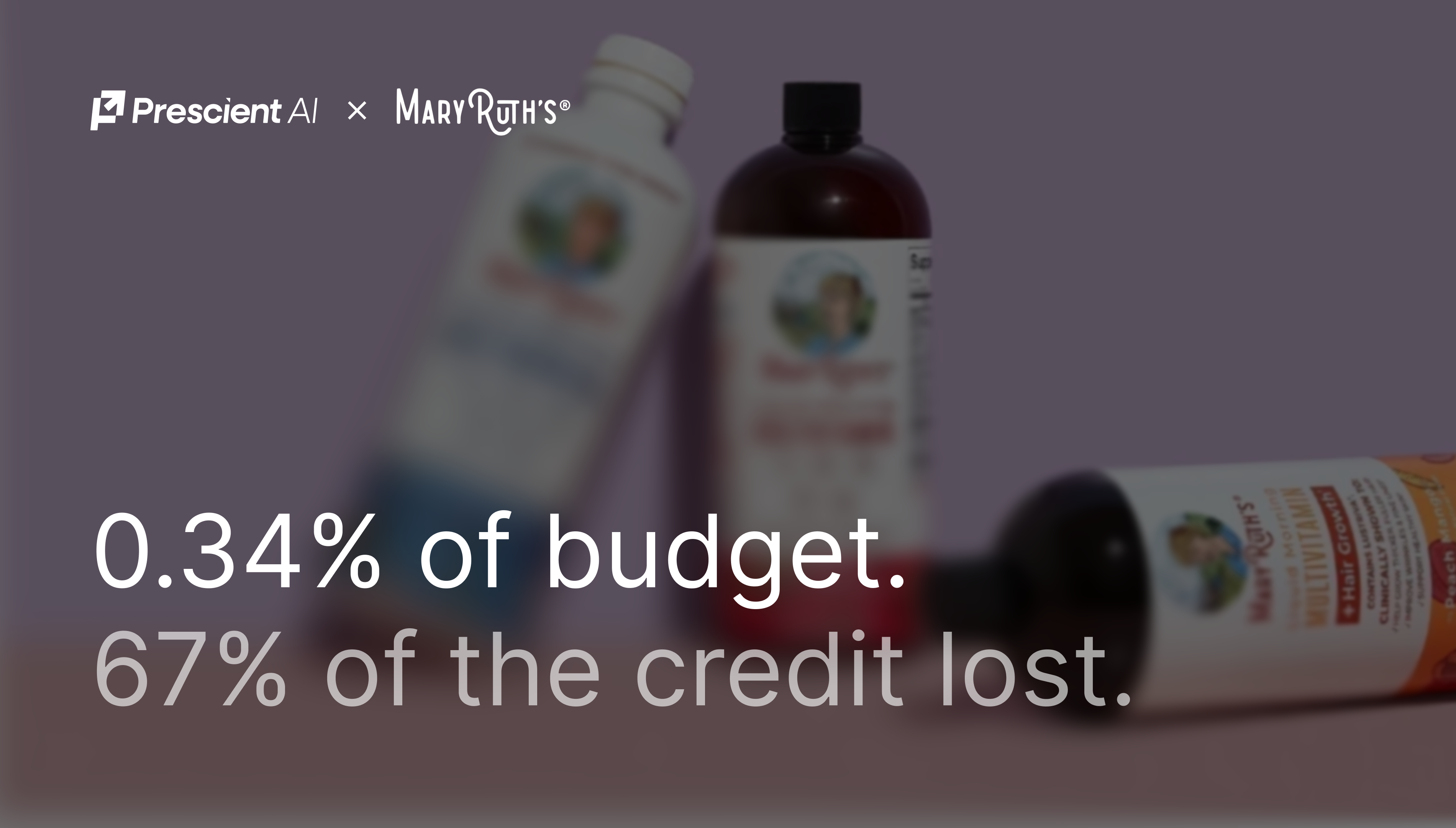 DTC brands spend 0.34% of budget on Pinterest. One brand went 8x.