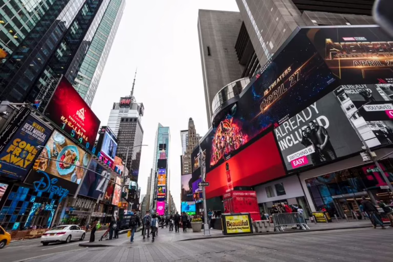 times square billboards