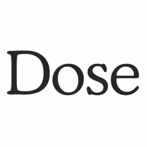 dose logo black